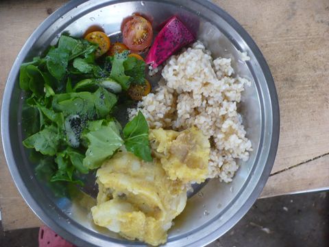 薪火・菜食が基本